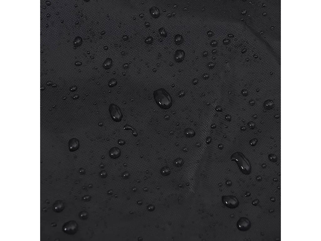 Housses de chauffage 2 pcs forme de pyramide tissu oxford 420D