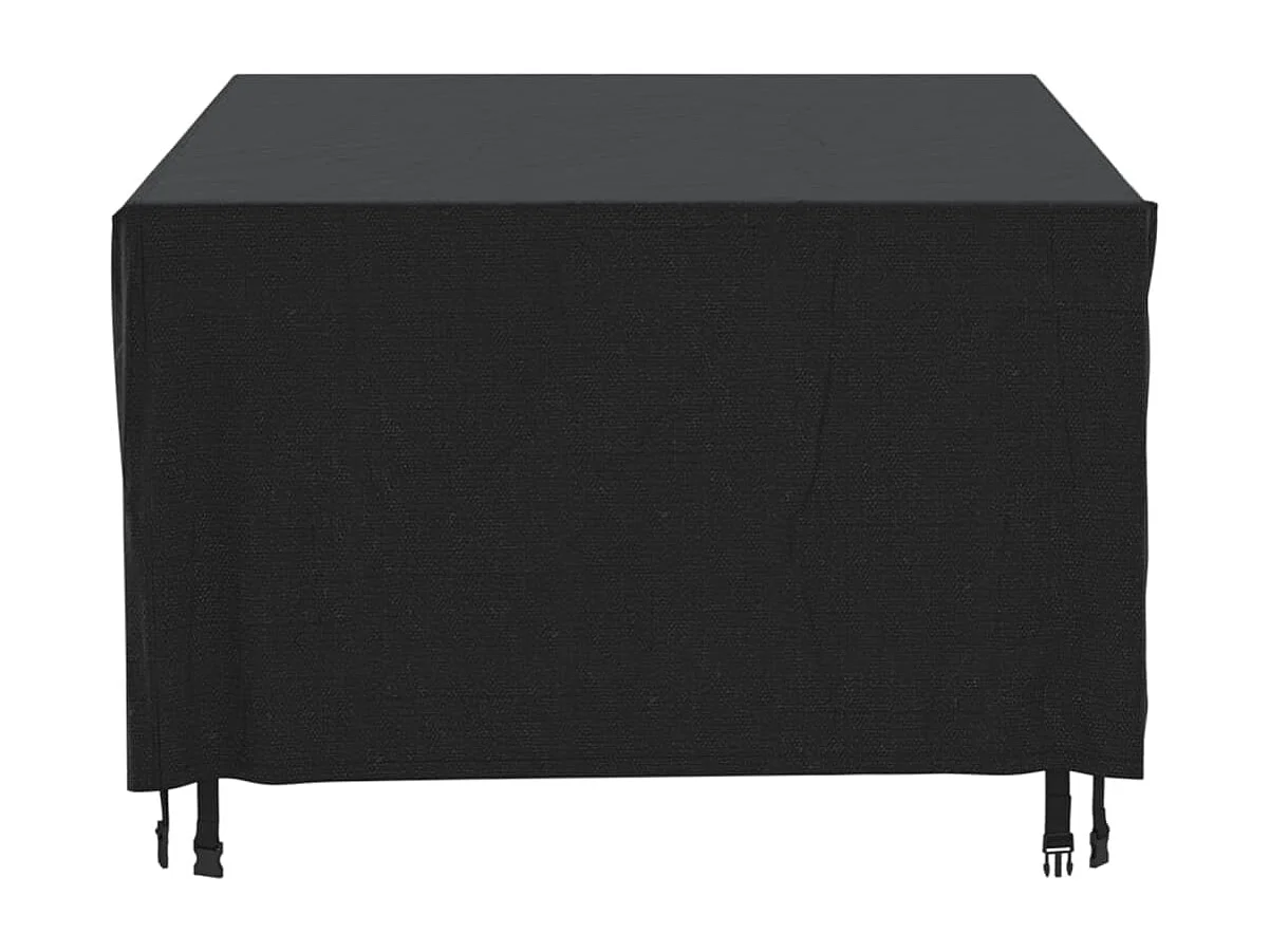 Capa preta para móveis de jardim 172x113x73 cm impermeável 420D