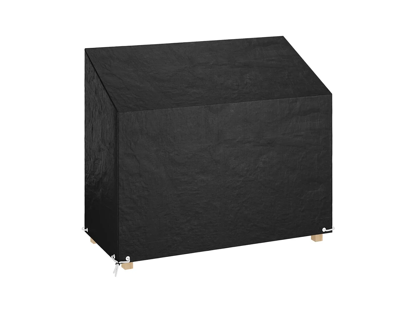 Housse de banc de jardin 8 ?illets 160x70x70/88 cm polyéthylène