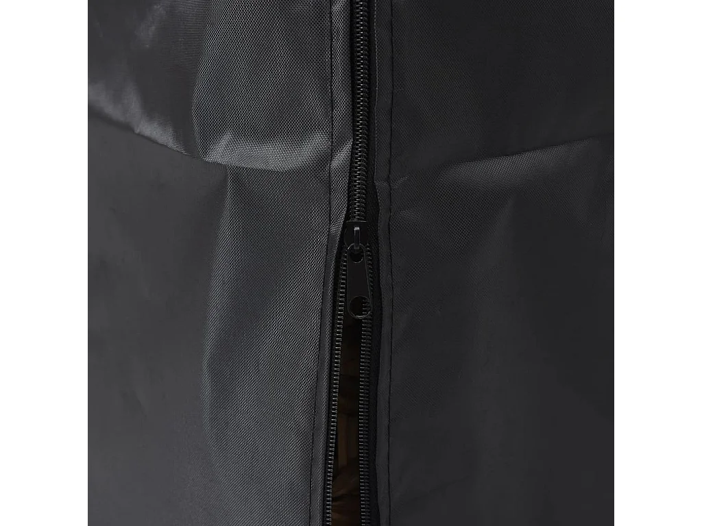 Schwarze Pyramidenheizungsabdeckung 86x47x241 cm