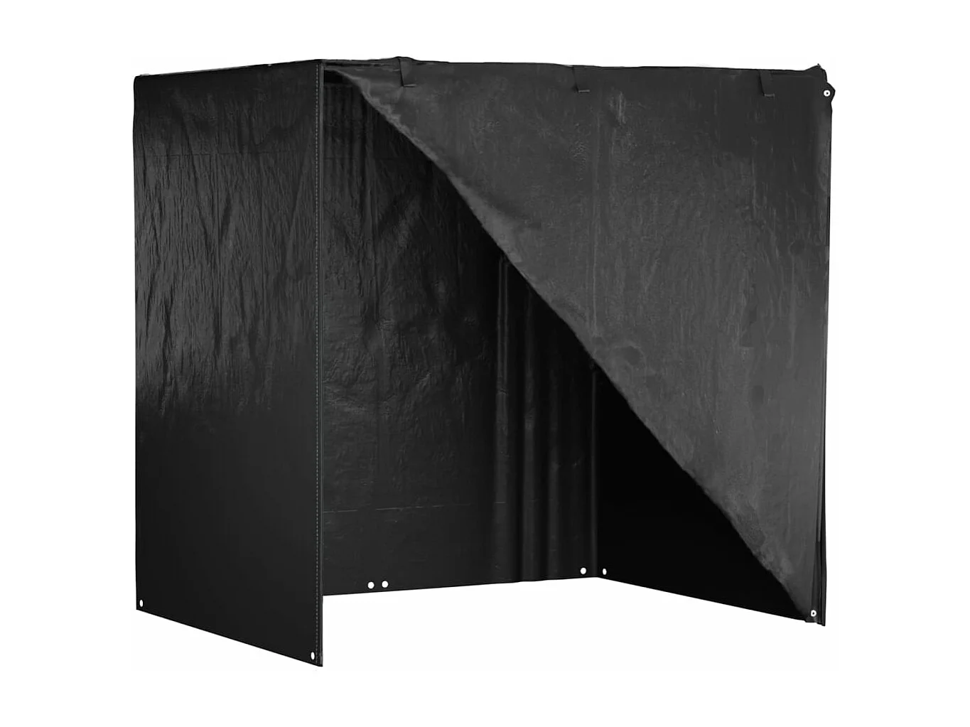 Housses de balancelle 2 pcs 12 ?illets 220x177x220 cm PE