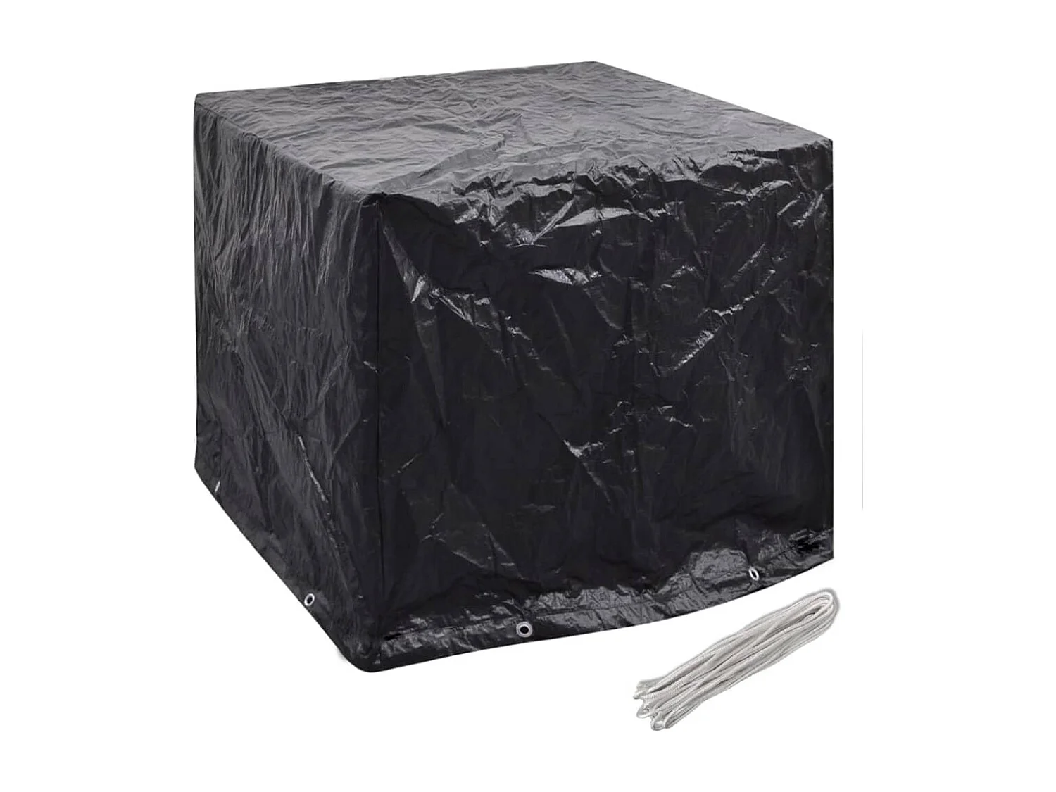 Housse de réservoir d'eau de jardin 2pcs 8 ?illet 116x100x120cm