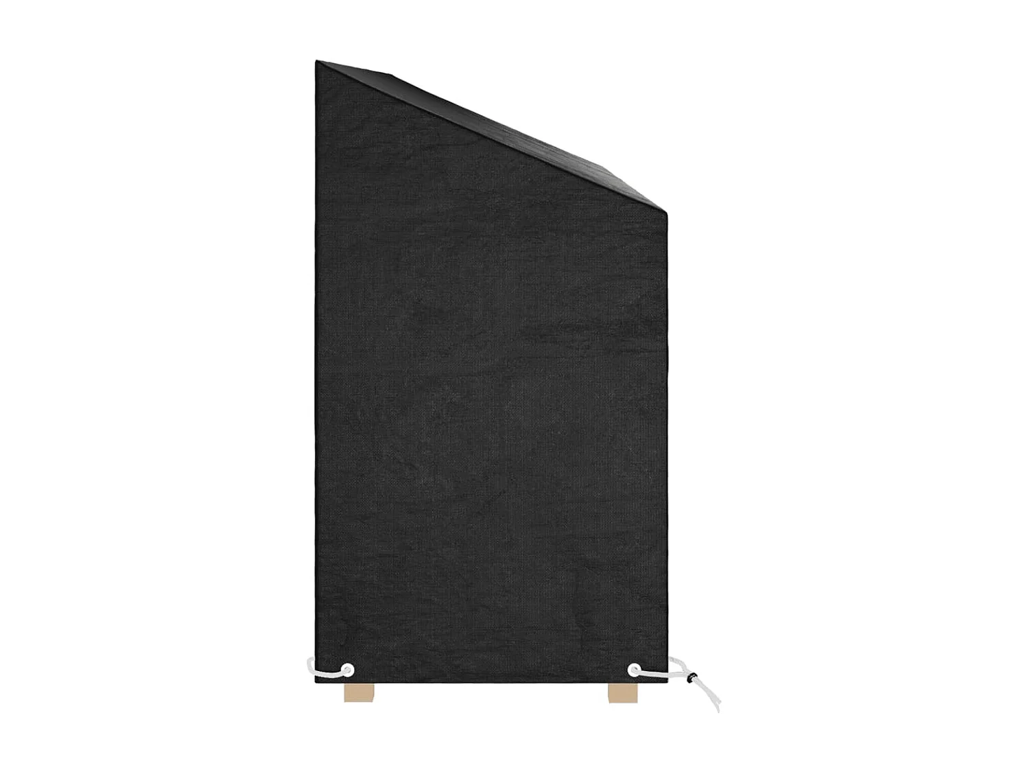 Gartenbank-Abdeckung 8 Ösen 190x70x70/88 cm Polyethylen