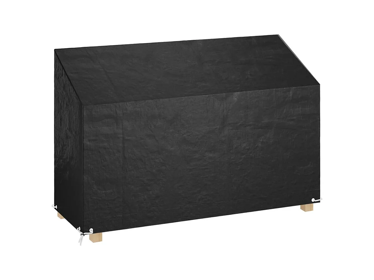 Copertura per panca da giardino 8 occhielli 190x70x70/88 cm polietilene