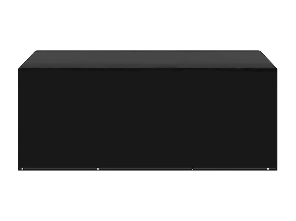 Housses de salon de jardin 2 pcs 7 ?illets 225x143x90 cm