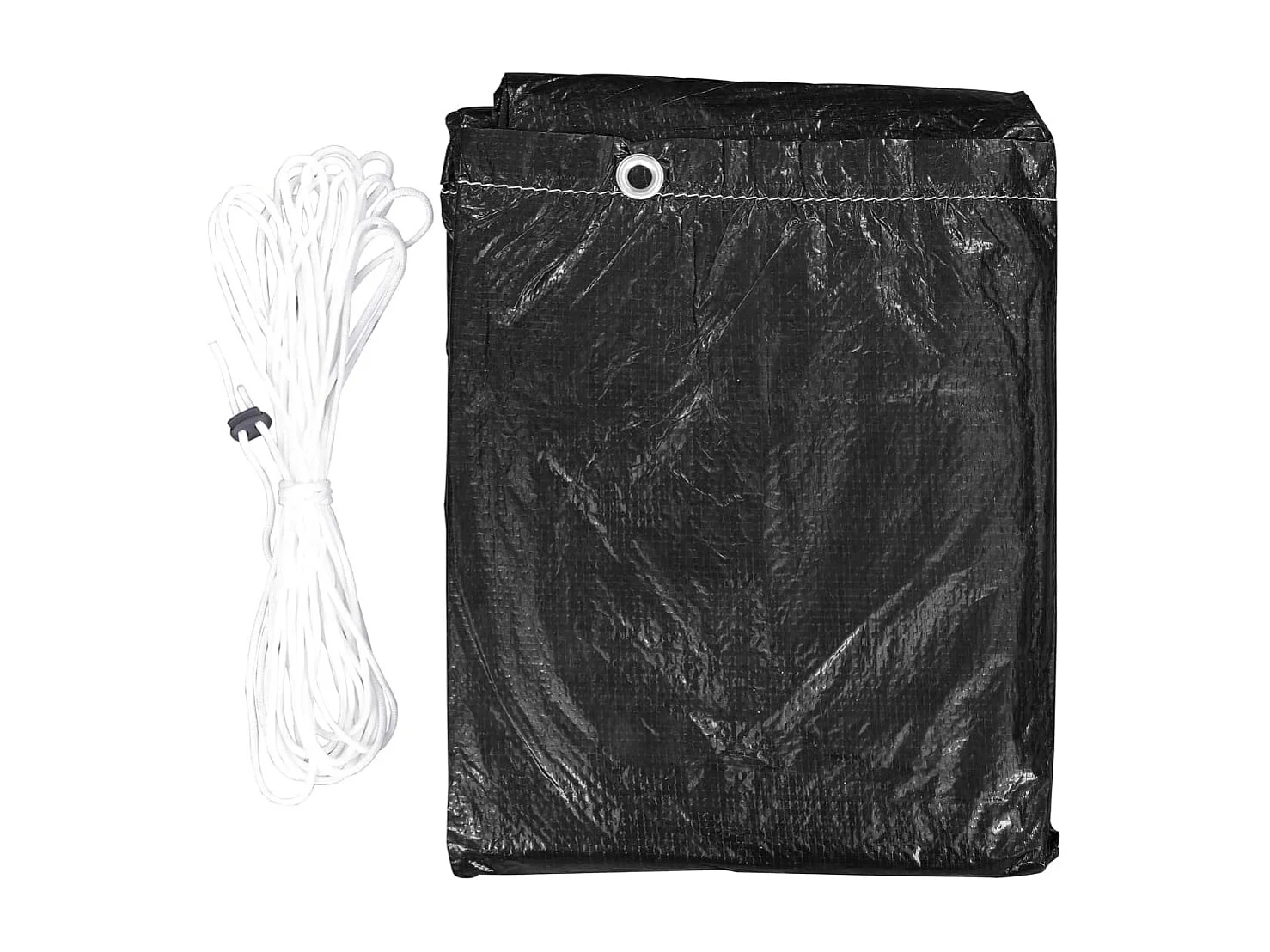 Housses de salon de jardin 2 pcs 7 ?illets 225x143x90 cm