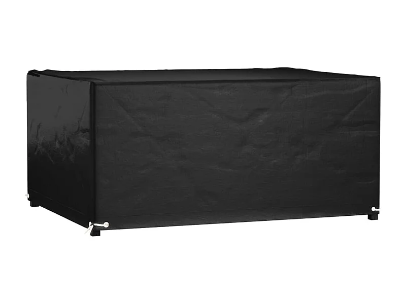 Funda para muebles de jardín 8 ojales 180x135x80 cm rectangular