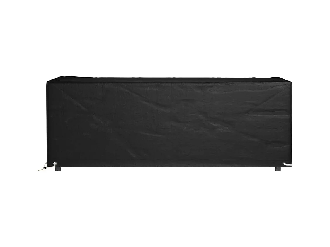 Gartenmöbel-Abdeckung 8 Ösen 192x82x65 cm rechteckig