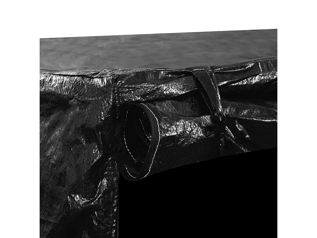 Housse de balancelle 10 ?illets 2 fermetures 255x145x170 cm