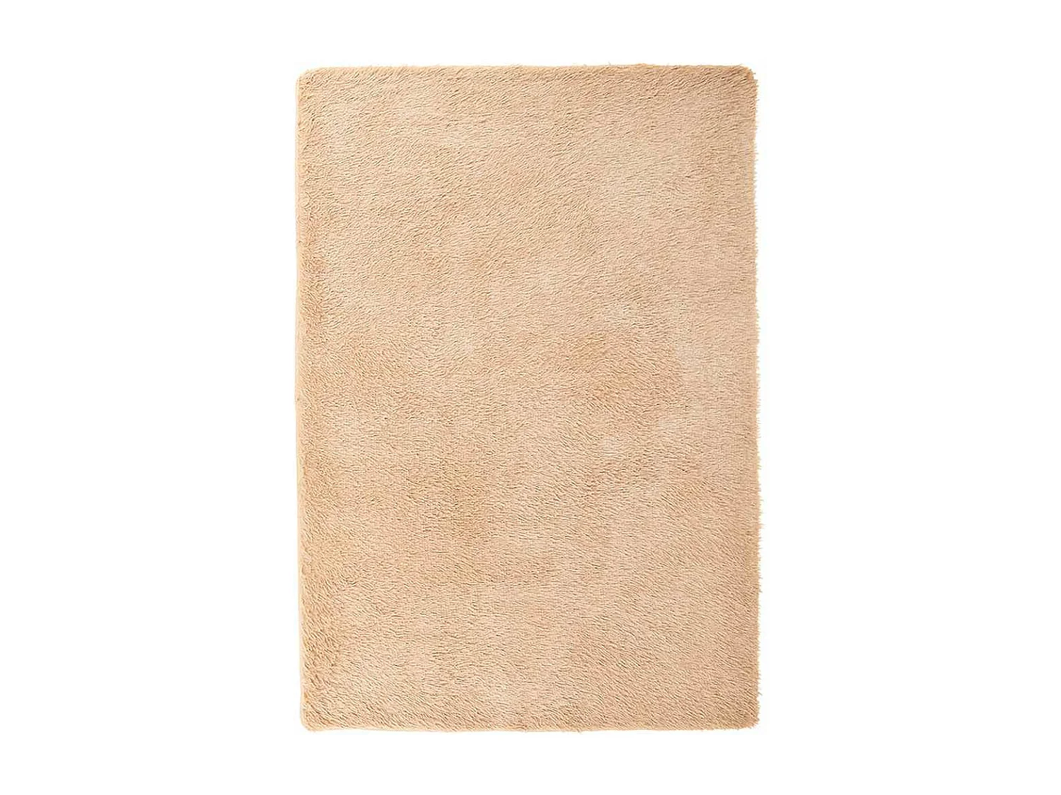 Tapis Shaggy à poils longs NAVARRA beige 200x290 cm polyester
