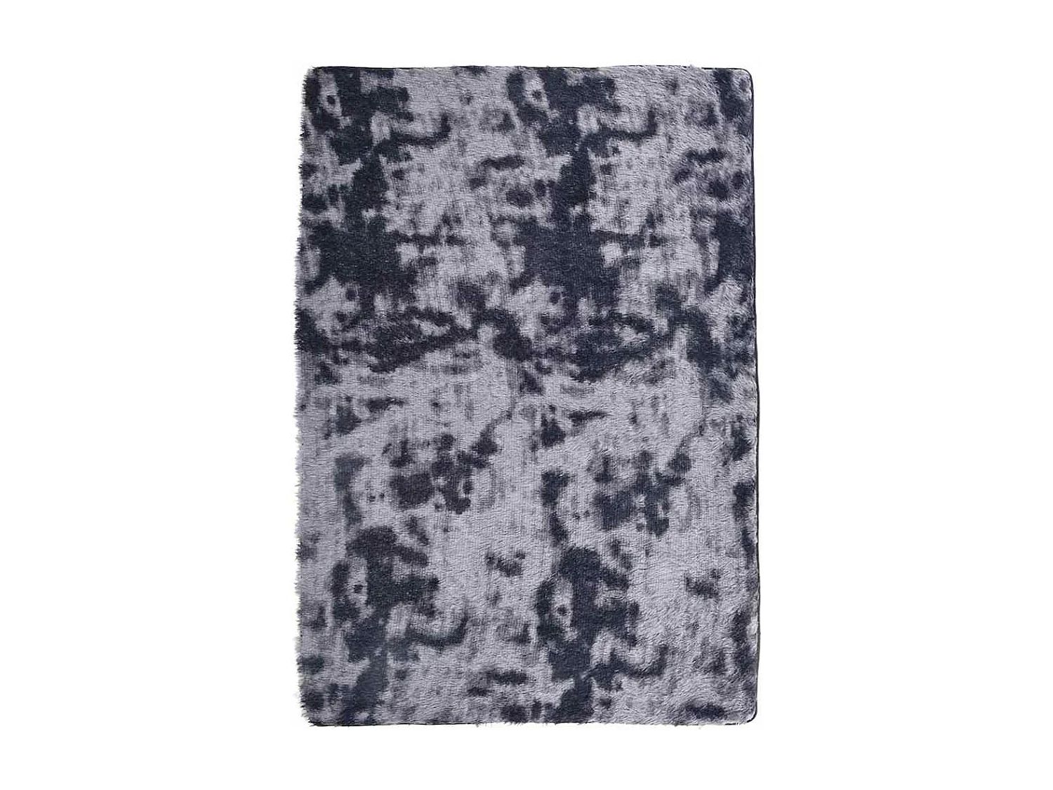 Tapis Shaggy à poils longs NAVARRA gris foncé 120x170 cm