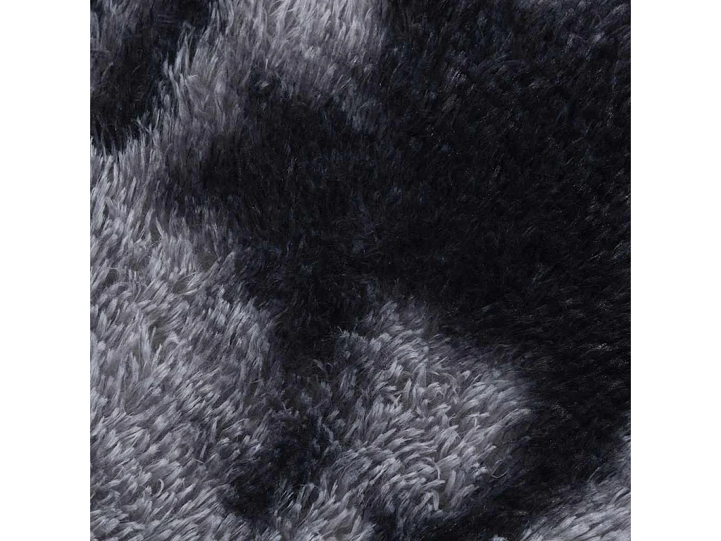 Tapis Shaggy à poils longs NAVARRA gris foncé 130x200 cm