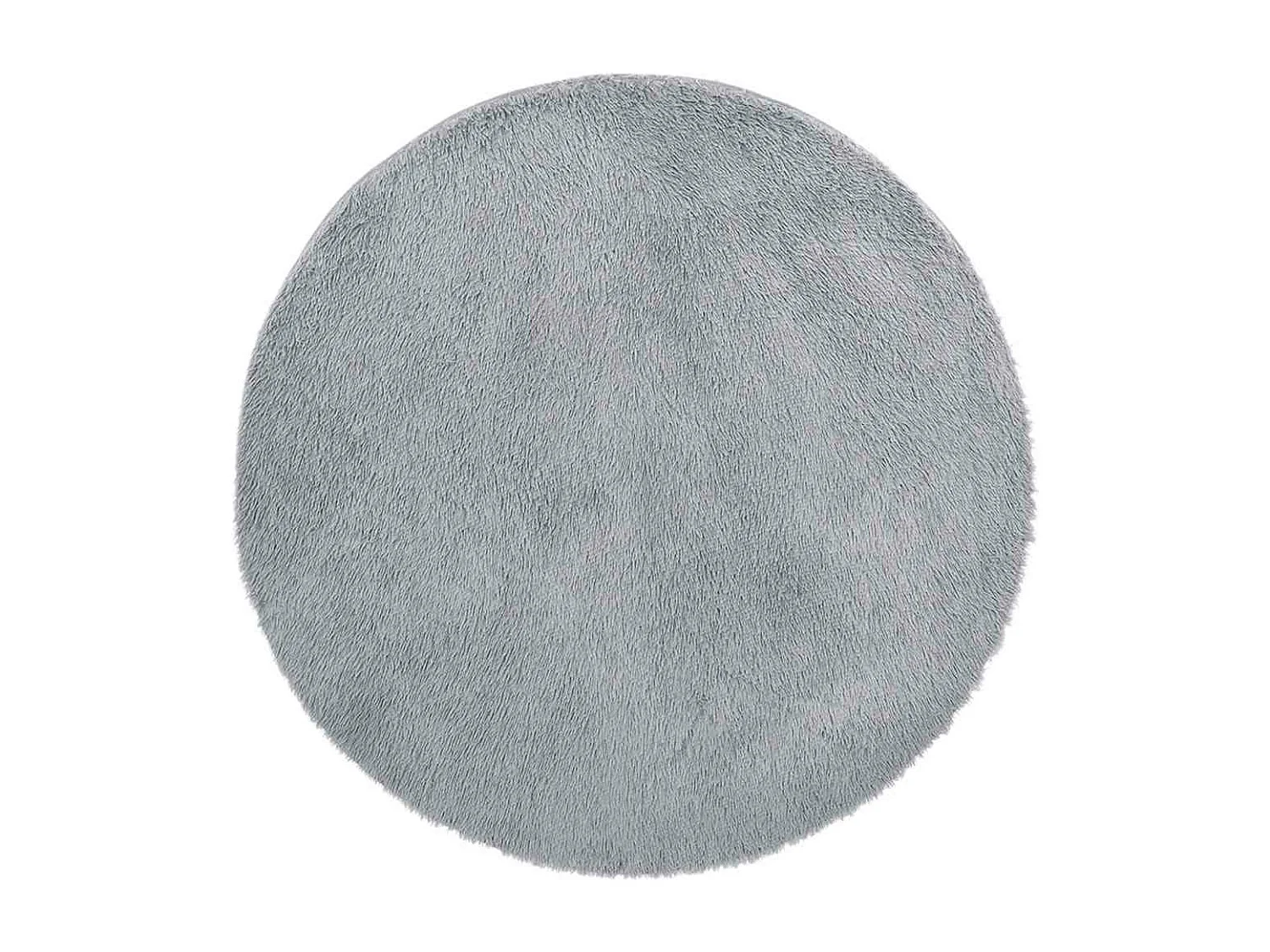 Tapis Shaggy à poils longs NAVARRA gris argenté 240x240 cm