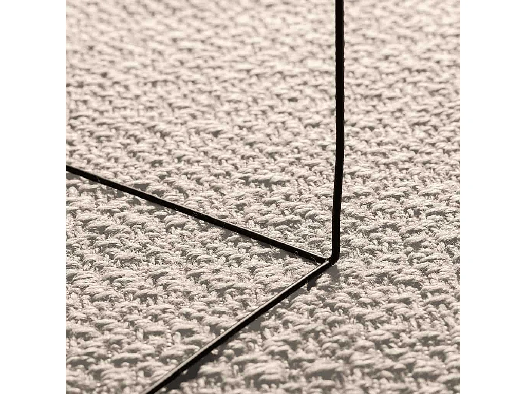 Tappeto ZIZUR crema 200x290 cm effetto juta interno esterno