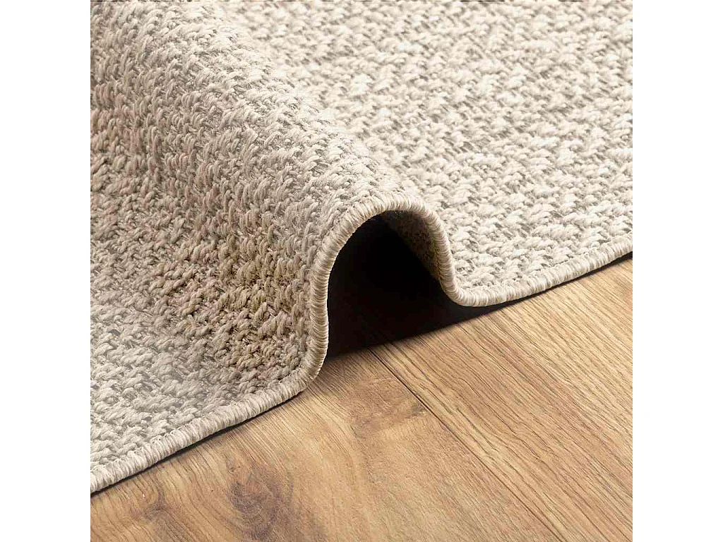Tappeto ZIZUR crema 200x290 cm effetto juta interno esterno