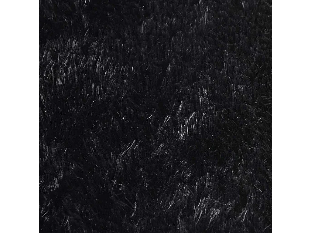 Tappeto NAVARRA nero shaggy a pelo lungo 240x340 cm poliestere
