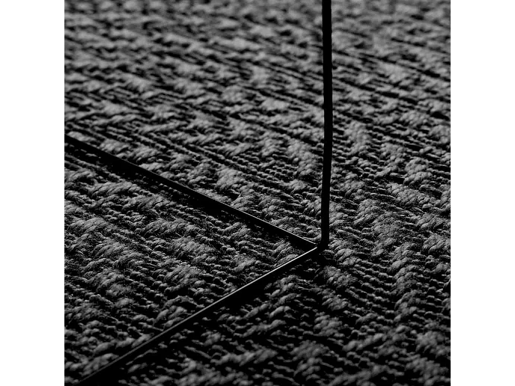 Tapis ZIZUR 240x340 cm aspect de jute intérieur extérieur