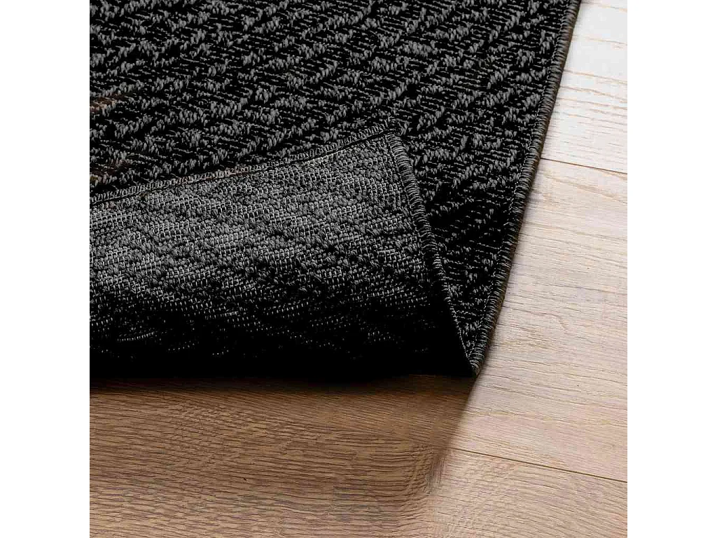 Tapis ZIZUR 160x230 cm aspect de jute intérieur extérieur
