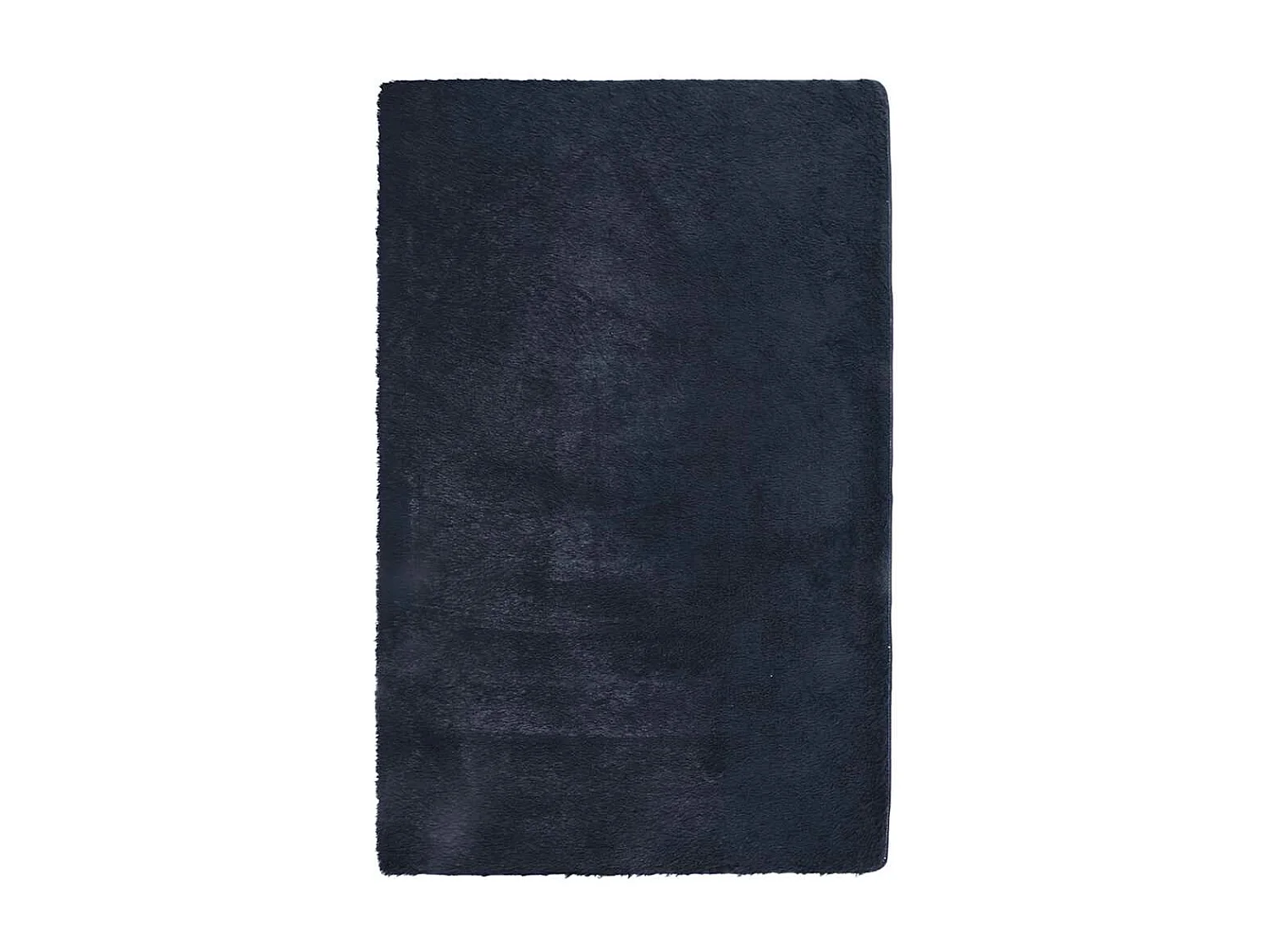 NAVARRA marineblauer Hochflor-Shaggy-Teppich 130x200 cm