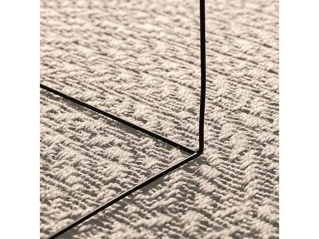 ¿Alfombra crema ZIZUR? Interior y exterior de aspecto yute de 120 cm.