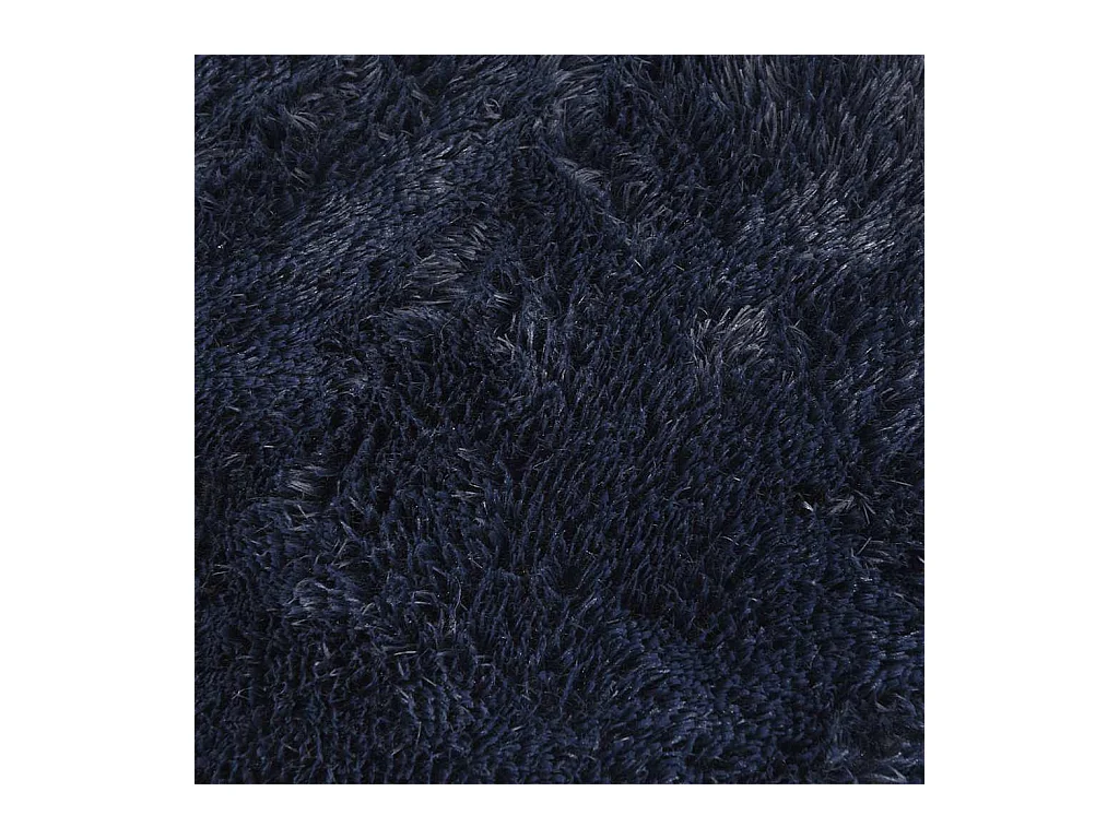 Alfombra de pelo largo color azul marino NAVARRA 200x290 cm