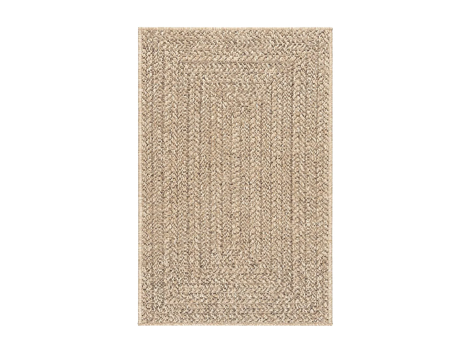 Tapis ZIZUR 240x340 cm aspect de jute intérieur et extérieur