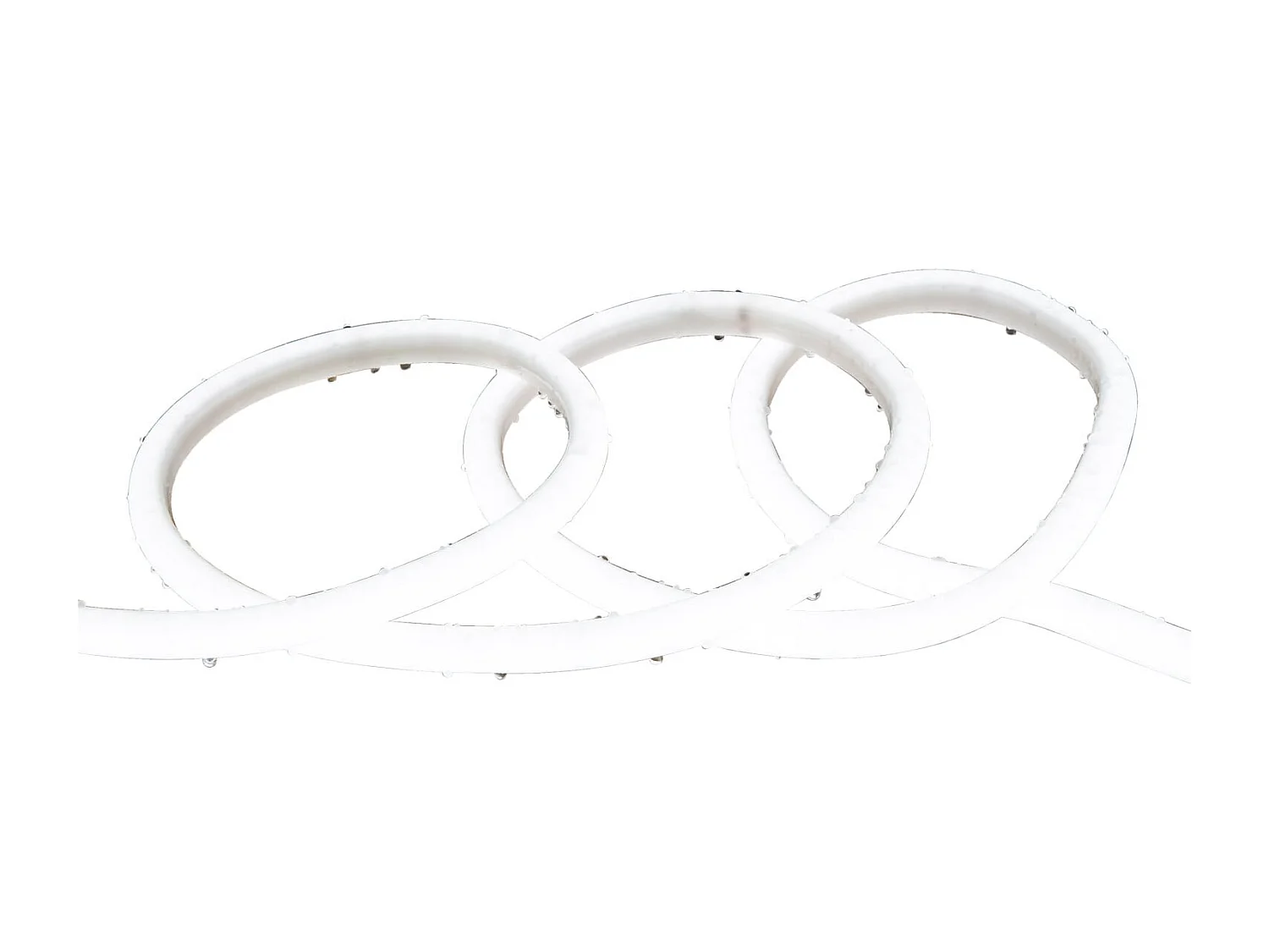 Striscia LED Neon Regolabile 220V Circolare 8W/m SFLEX14 IP65 Taglio 100cm Bianco Freddo 50 m