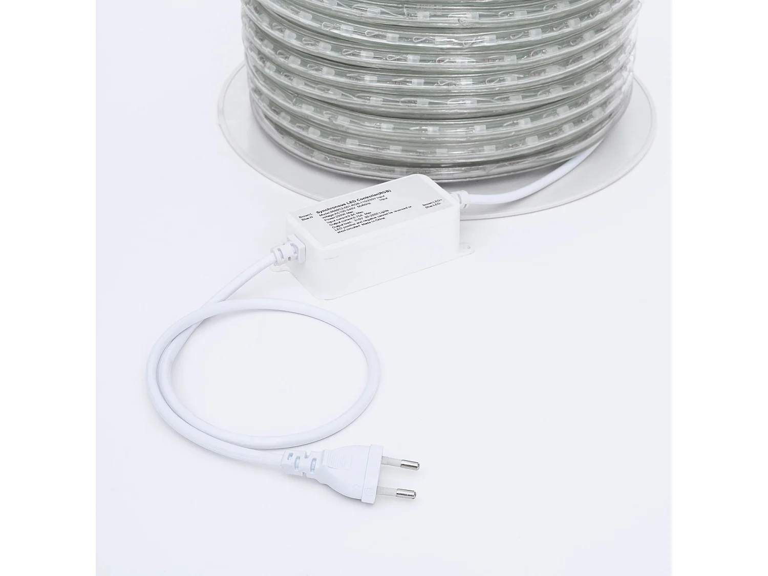 Gaine LED Ronde 220V AC 36 LED/m RGB IP65 Coupe tous les 100 cm sur Mesure RGB 50 m