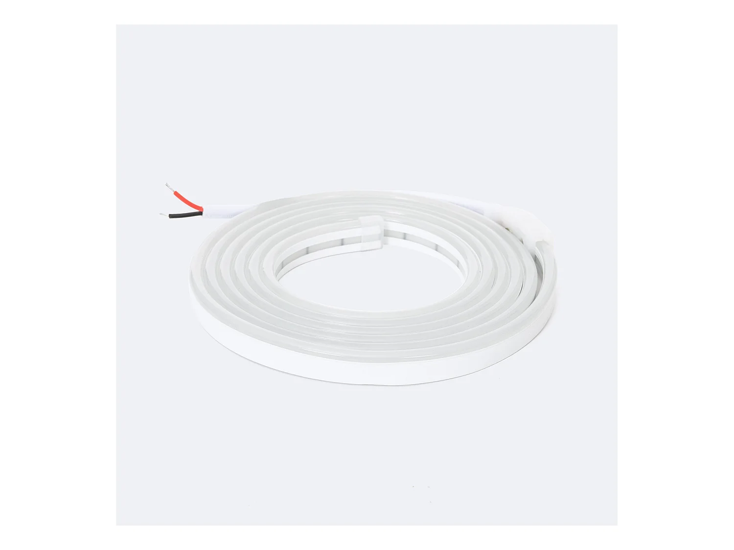 Ruban LED Néon 24V 8W/m FreeCut IP65 NFLEX6 Sur mesure Rose 7 m
