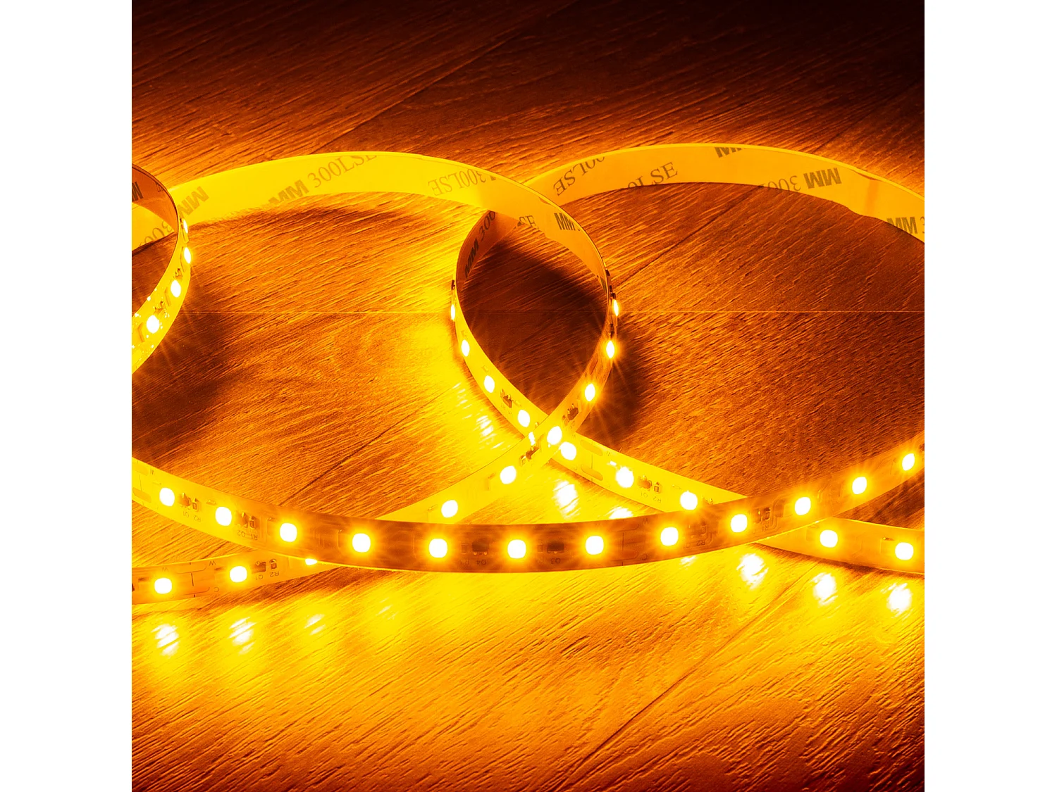 Ruban LED 24V SMD Dim to Warm 140 LED/m 5m 13W/m 1300lm/m Largeur 10mm Coupe 10cm IP20 Seleccionable (Super Cálido - Cálido)