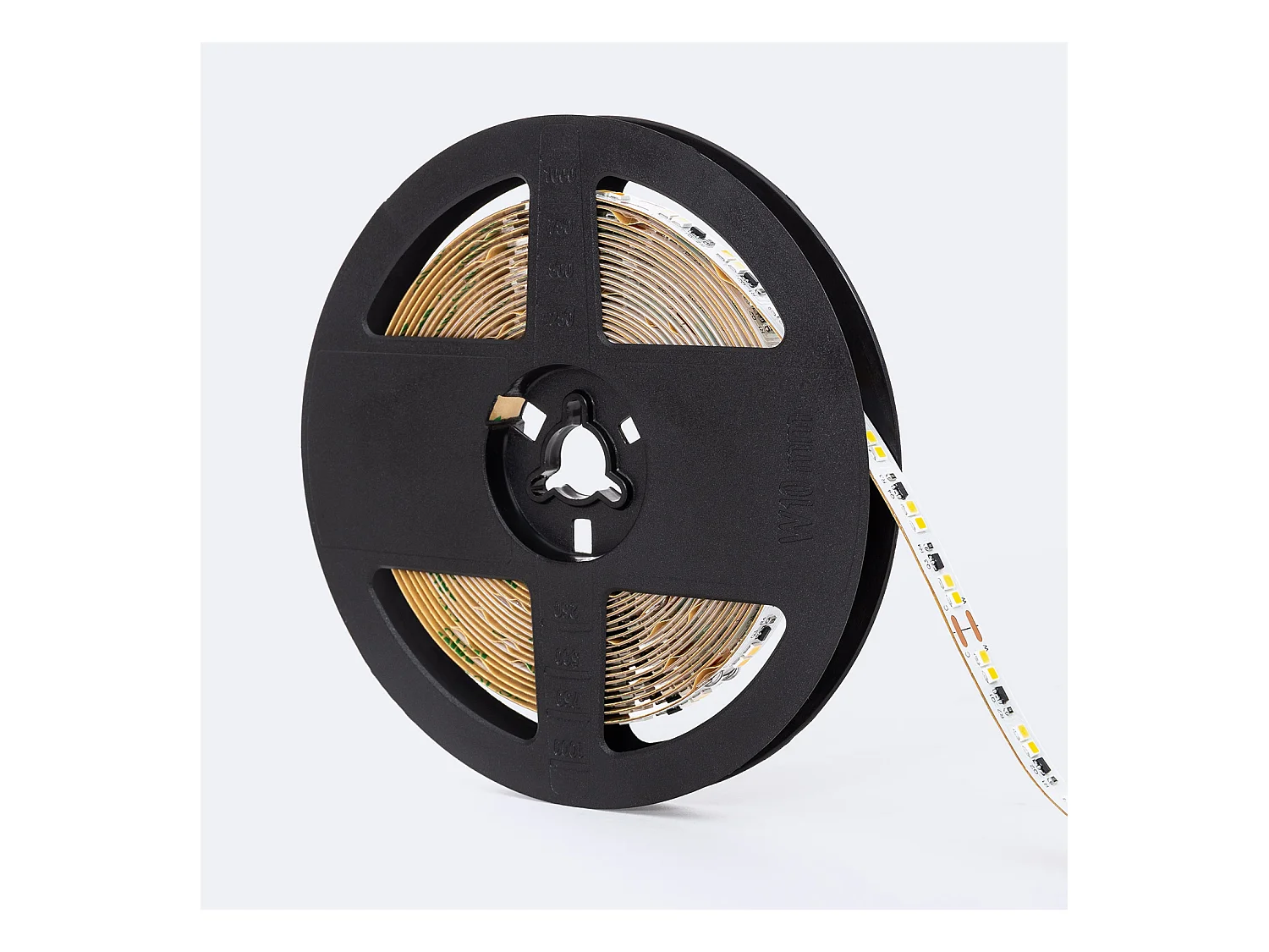 Tira LED 24V SMD Dim to Warm 140 LED/m 5m 13W/m 1300lm/m Ancho 10mm Corte 10cm IP20 Seleccionable (Super Cálido - Cálido)