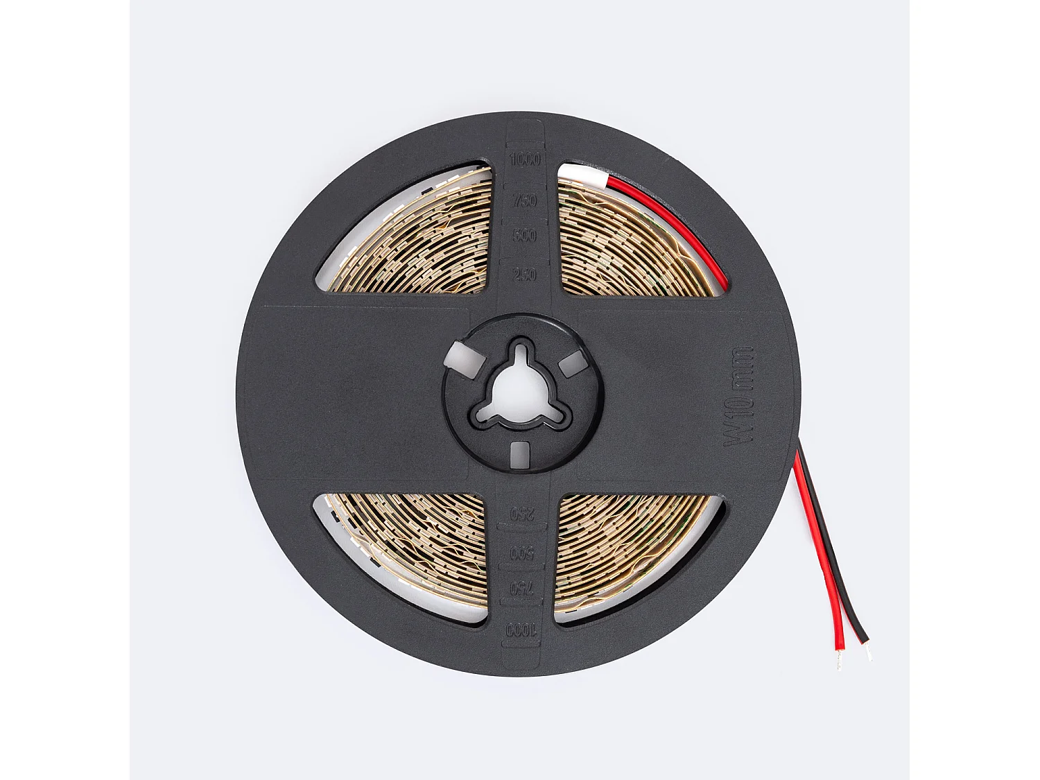 Bobina 5m Striscia LED 24V SMD Dim to Warm 140 LED/m 13W/m 1300lm/m Larga 10mm IP20 Taglio 10cm Seleccionable (Super Cálido - Cálido)