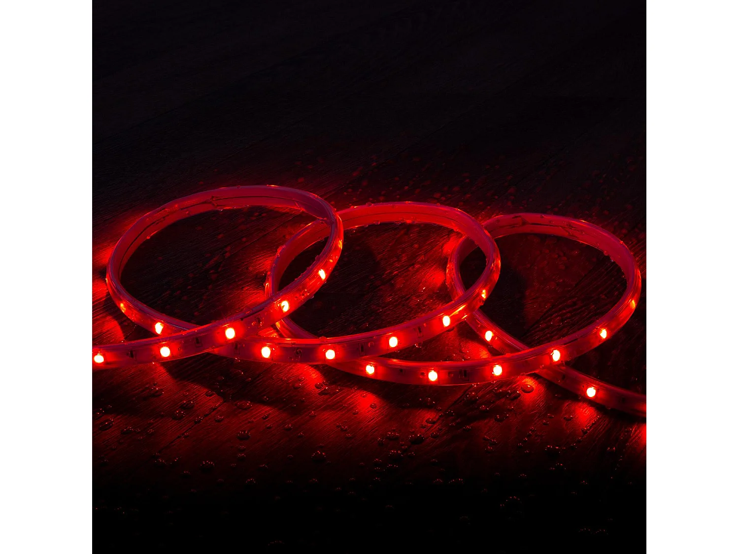 Tira LED Exterior Solar 24V DC SMD2835 30 LED/m 15m IP65 Ancho 12 mm Corte 100 cm RGB