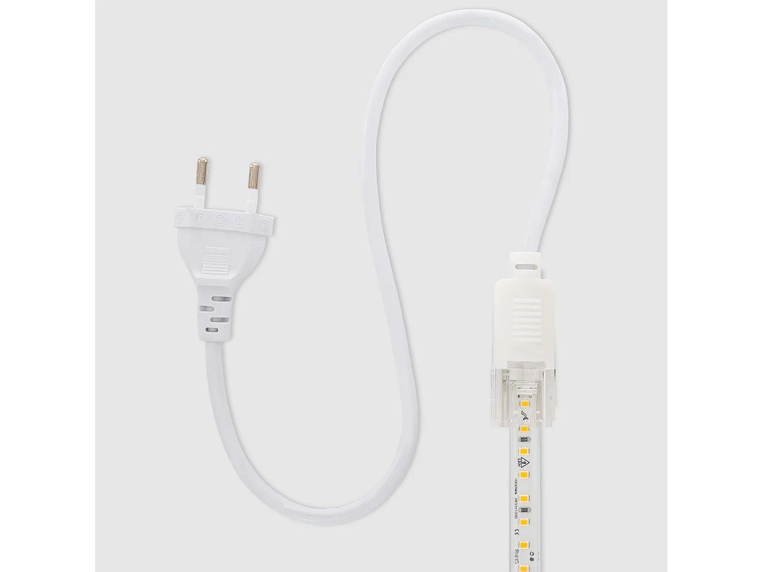 Tira LED Regulable 220V SMD Autorrectificada 120 LED/m 10W/m 1000lm/m Ancho 12mm Corte 10cm IP65 a Medida 6000K Blanco Frío 50 m