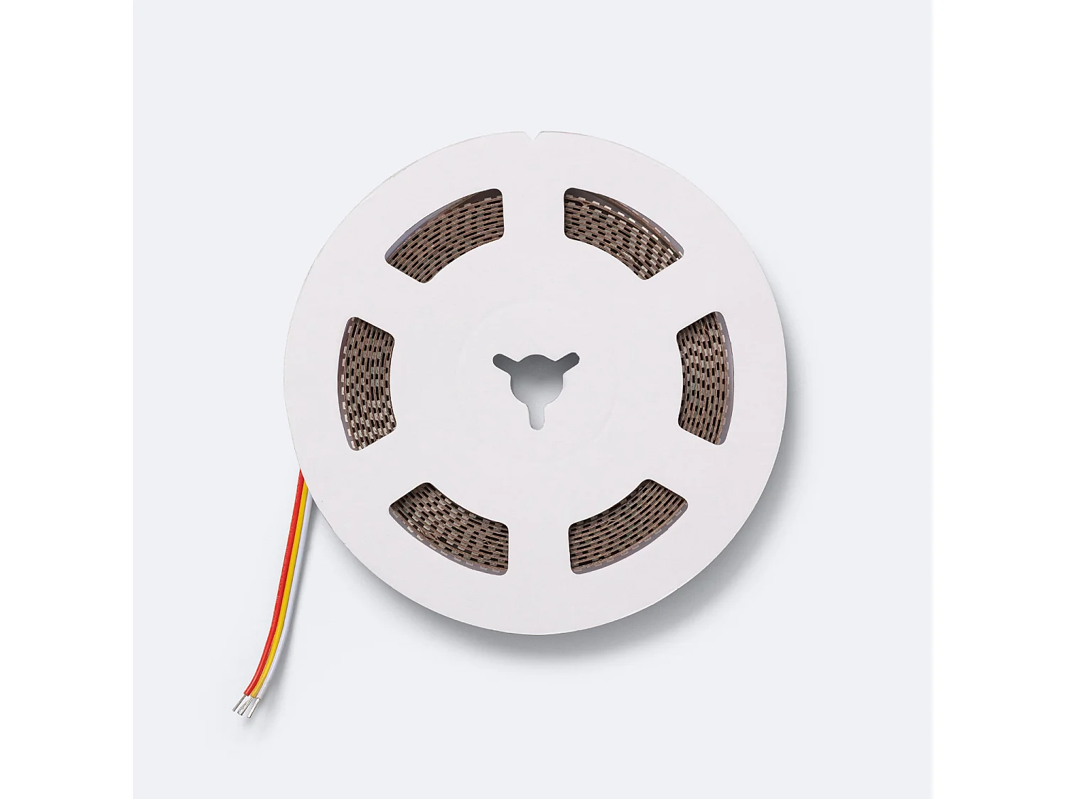 Ruban LED 24V COB 320 LED/m 5m 7W/m 840 lm/m Largeur 5mm Super Étroite Coupe 5 cm IP20 CRI90 4000K Blanc neutre