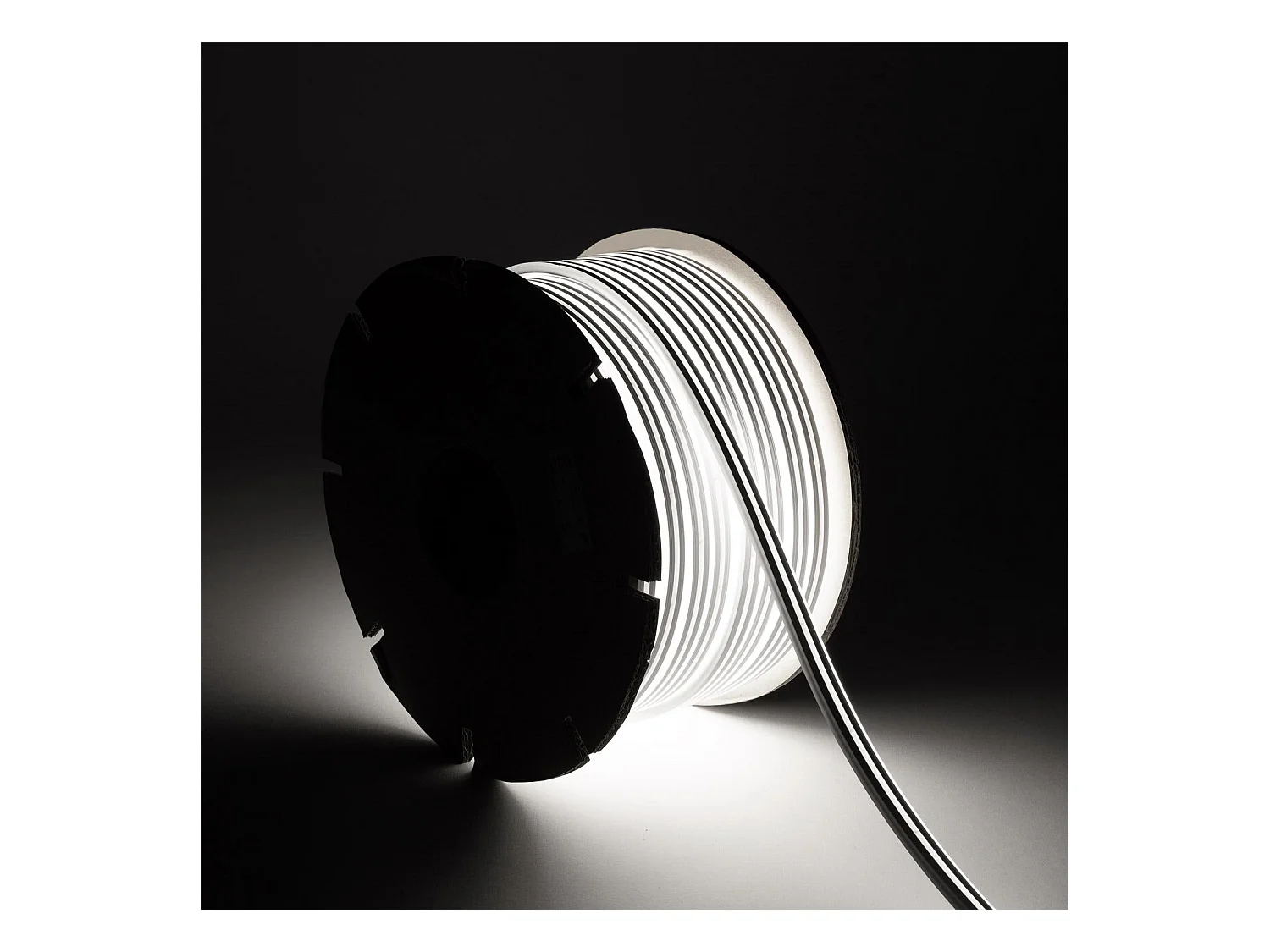 Ruban LED Néon 48V BOBINE 50m 8W/m Coupe 5cm IP65 NFLEX6 Blanc froid