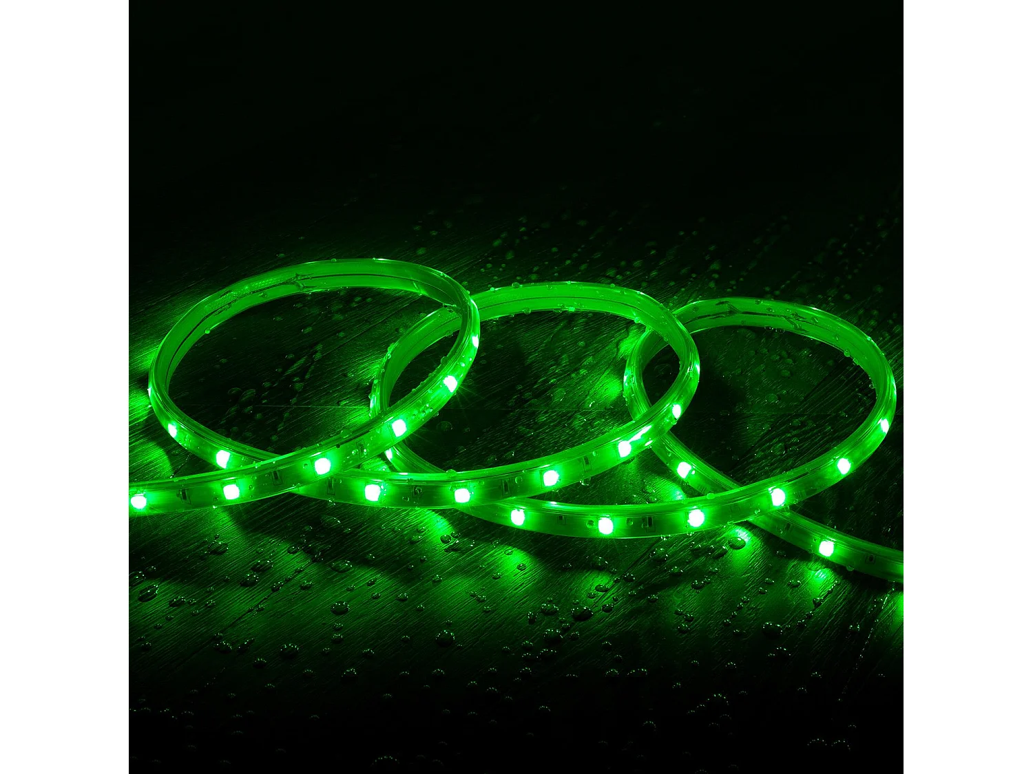 Ruban LED Extérieur Solaire 24V DC SMD2835 60 LED/m 10m IP65 Largeur 12mm Coupe 100 cm RGB