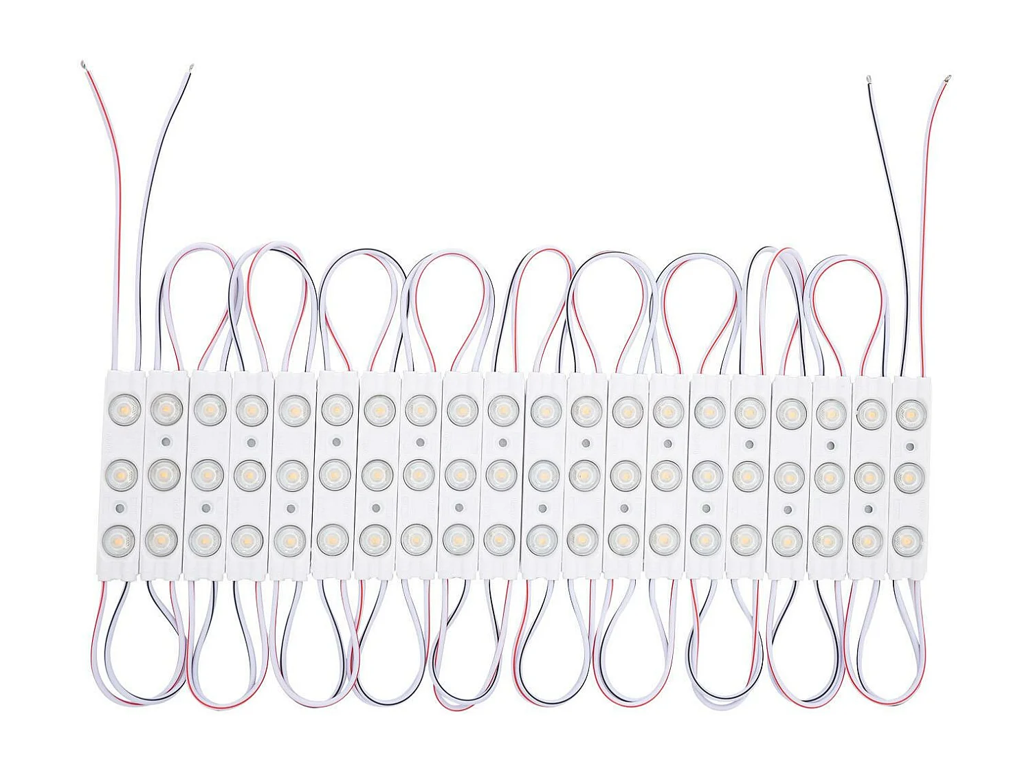 Module LED 20 Pièces 40W IP65 220V AC pour Enseignes Publicitaires 2.5m 4000K Blanc neutre
