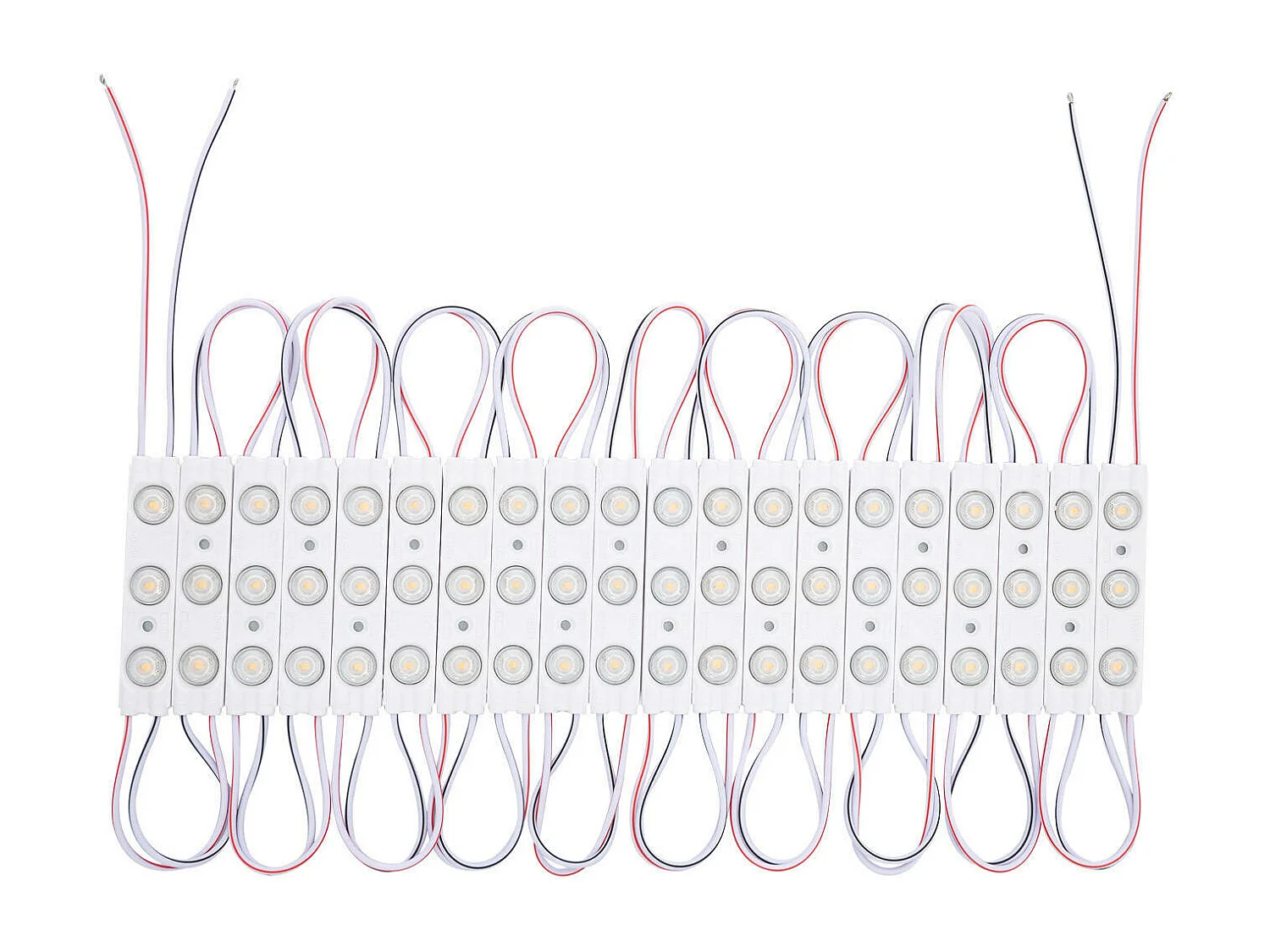 Module LED 20 Pièces 40W IP65 220V AC pour Enseignes Publicitaires 2.5m 4000K Blanc neutre