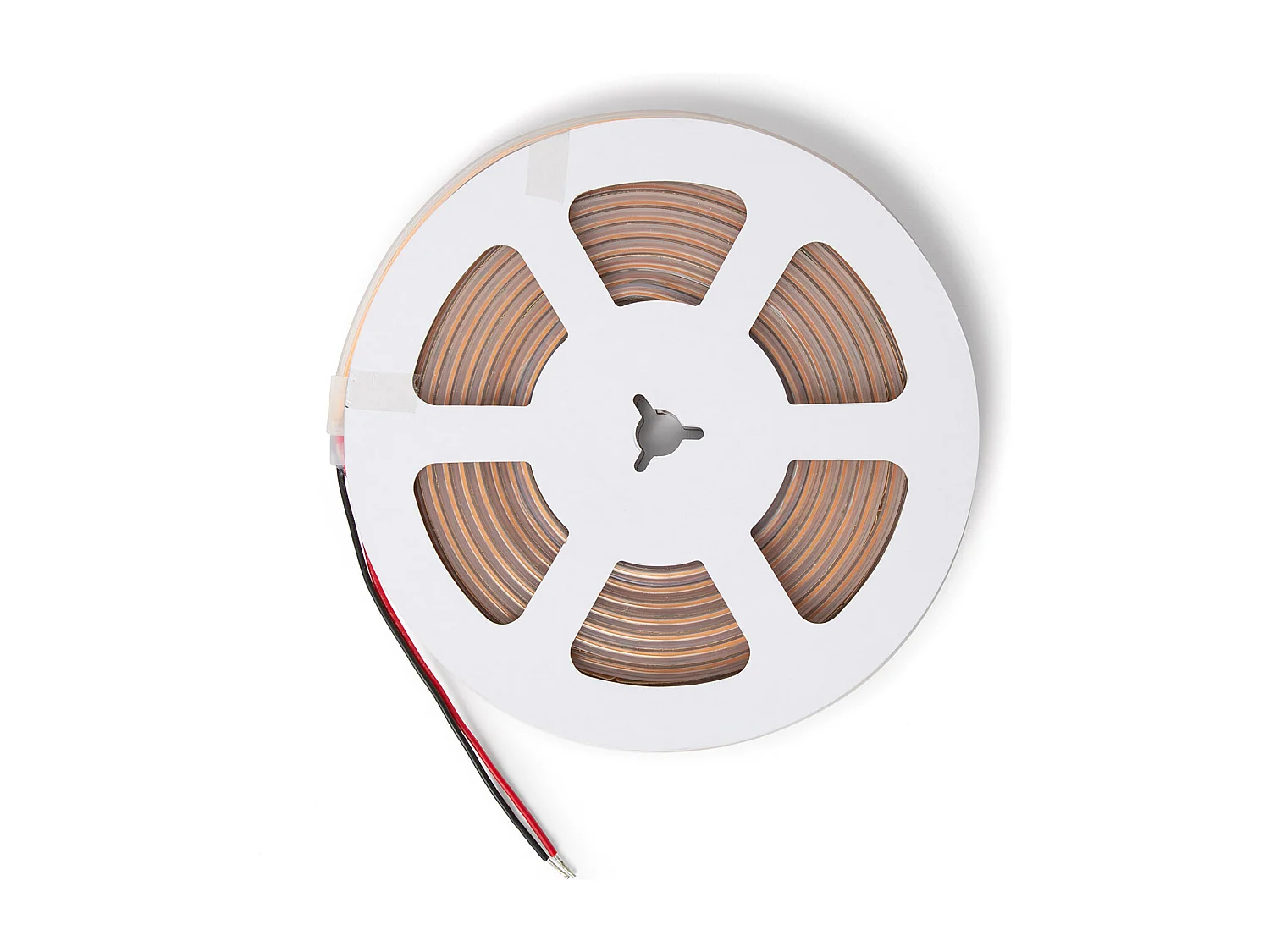 Ruban LED 24V COB 320 LED/m 5m 10W/m 1000lm/m Largeur 10mm Coupe 5cm IP65 CRI90 6000K Blanc froid