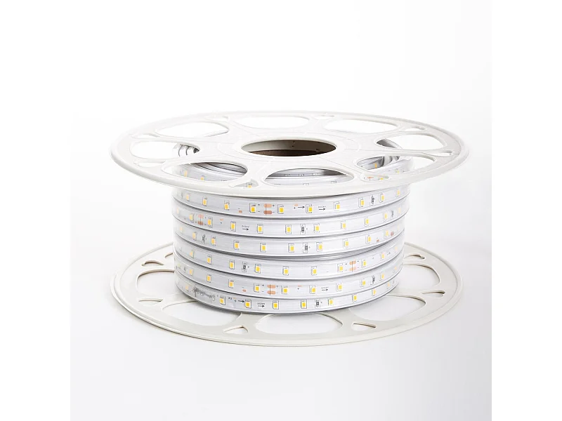 Ruban LED Extérieur Solaire 24V DC SMD2835 60 LED/m 25m IP65 Largeur 12mm Coupe 100 cm RGB