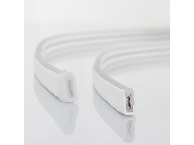 Striscia LED Neon 24V 9,5W/m NFLEX6 IP65 Taglio 5cm Bianco Naturale 50 m