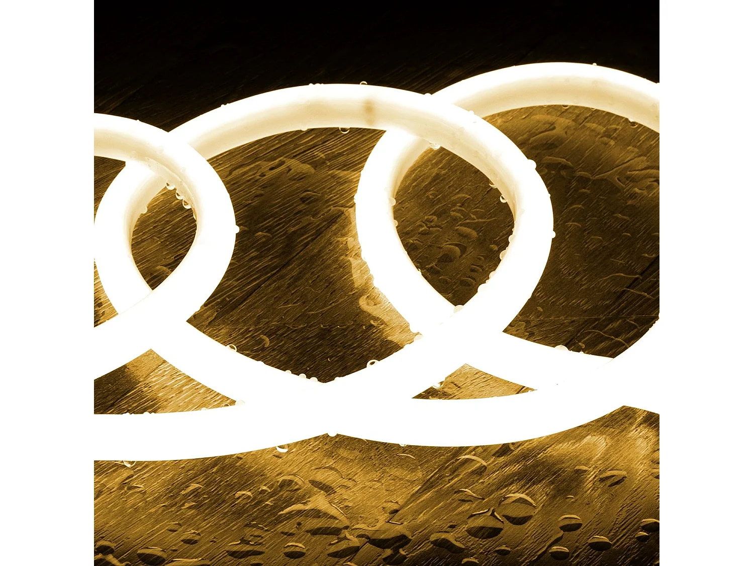 Tira LED Neón Regulable 220V Circular SFLEX14 8W/m Corte 100cm IP65 a Medida Blanco Neutro 25 m