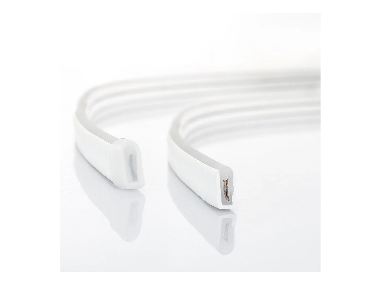 Ruban LED Néon 48V BOBINE 50m 8W/m Coupe 5cm IP65 NFLEX6 Orange