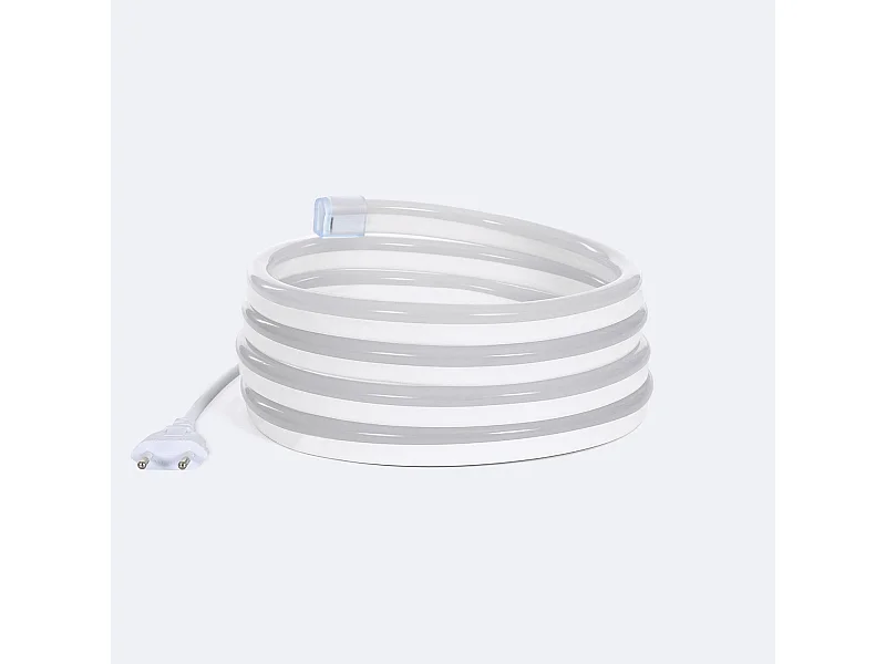 Ruban LED Néon Dimmable 220V SFLEX8 8W/m Coupe 100cm IP65 Sur mesure Bleu 2 m