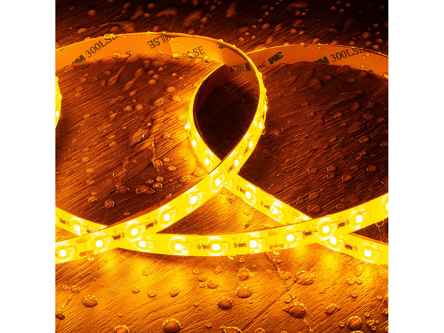 Tira LED 24V SMD Dim to Warm 140 LED/m 5m 13W/m 1300lm/m Ancho 10mm Corte 10cm IP65 Seleccionable (Super Cálido - Cálido)