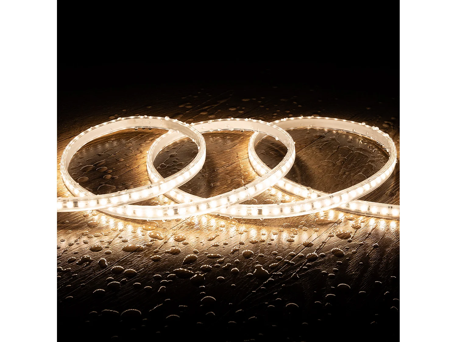 Tira LED Regulable 220V SMD Autorrectificada 120 LED/m 10W/m 1000lm/m Ancho 12mm Corte 10cm IP65 a Medida 4000K Blanco Neutro 2 m