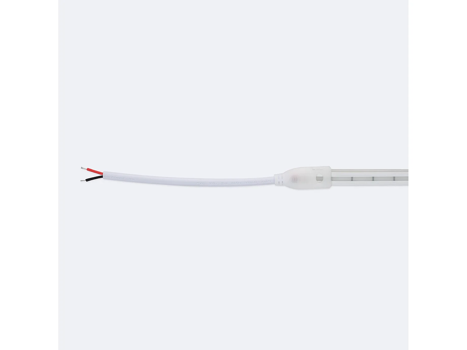 Tira LED Neón 24V 8W/m FreeCut IP65 N-FLEX6 a Medida Rosa 1 m