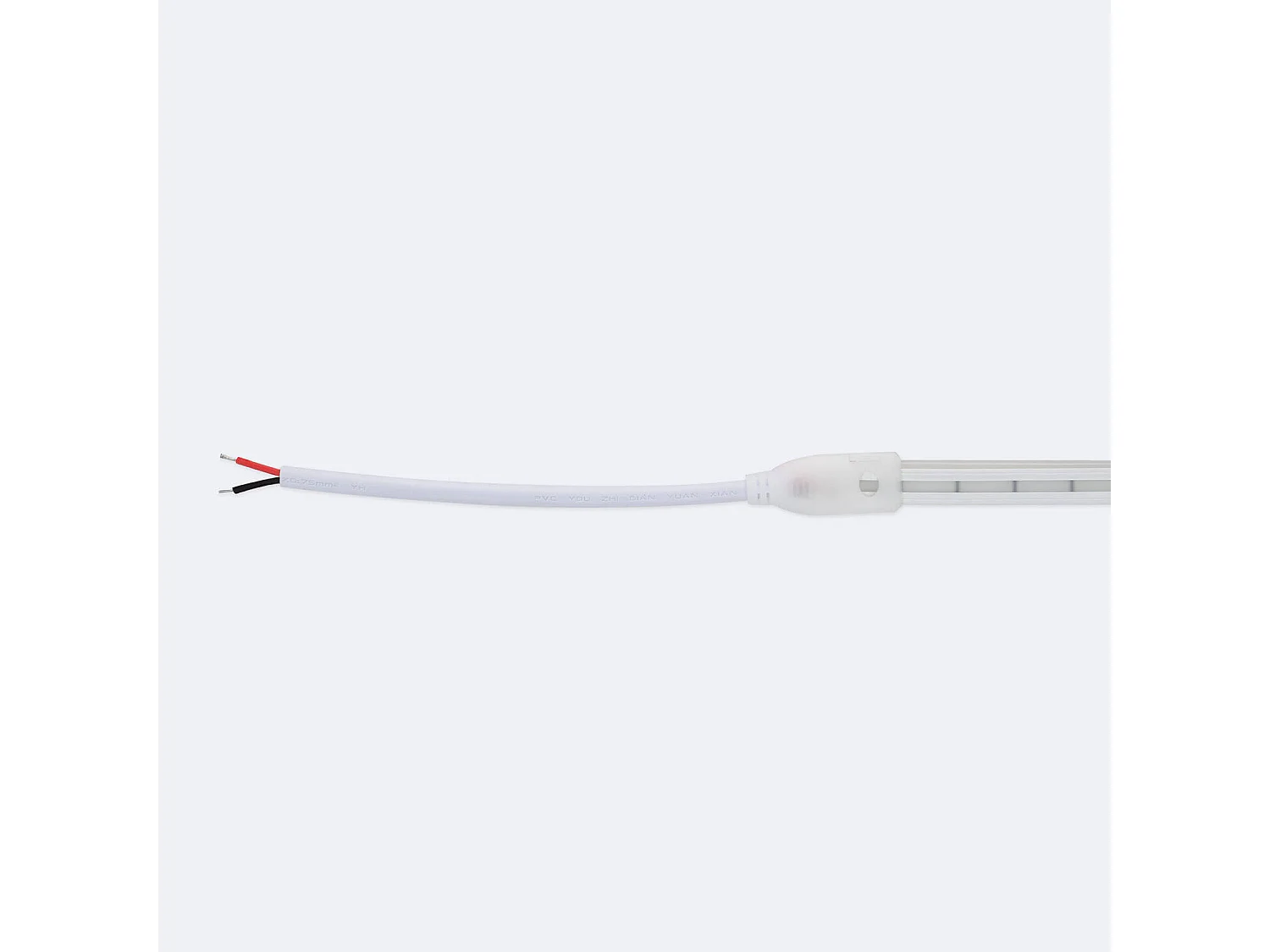 Tira LED Neón 24V 8W/m FreeCut IP65 N-FLEX6 a Medida Rosa 1 m