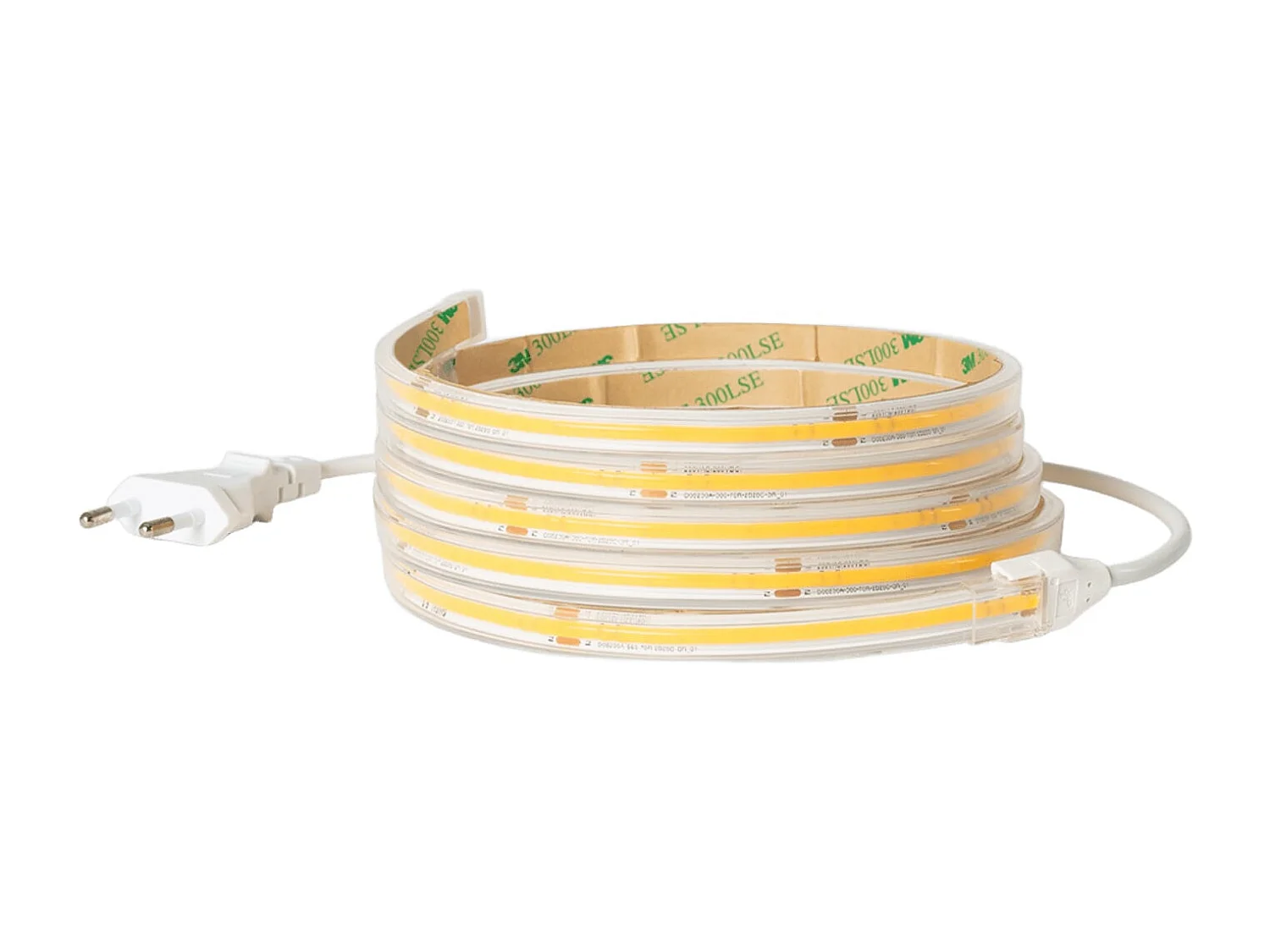 Tira LED Regulable 220V COB Autorrectificada 560 LED/m 14W/m 1250lm/m SILICONE FLEX IC-2P Ancho 10mm Corte 10cm IP65 a Medida 6000K Blanco Frío 10 m